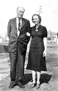 Sister Swain with Bryant S. Hinckley - Mission President